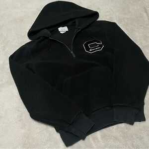 Champion Men's Black Zip-Up Hoodie